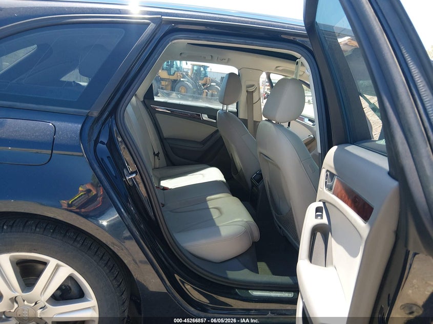 2011 Audi A4 VIN WAUSFAFLXBA053555 IAAI salvage auction — FRONT END, Clear (Montana), sold $200 on 2026-07-22 (photo 8)
