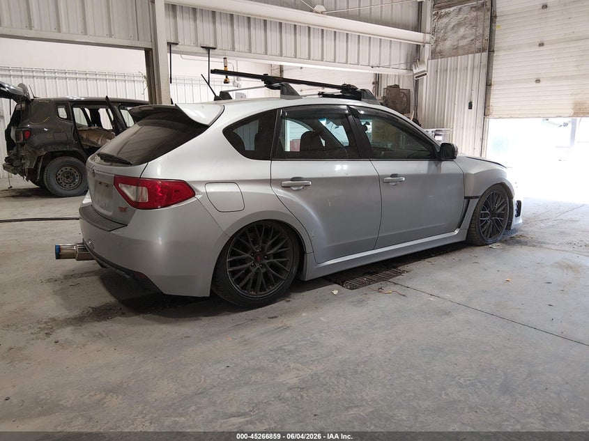 2013 Subaru Impreza wrx VIN JF1GR8H66DL803434 IAAI salvage auction — SIDE, Salvage Title, sold $3,900 on 2026-08-01 (photo 4)