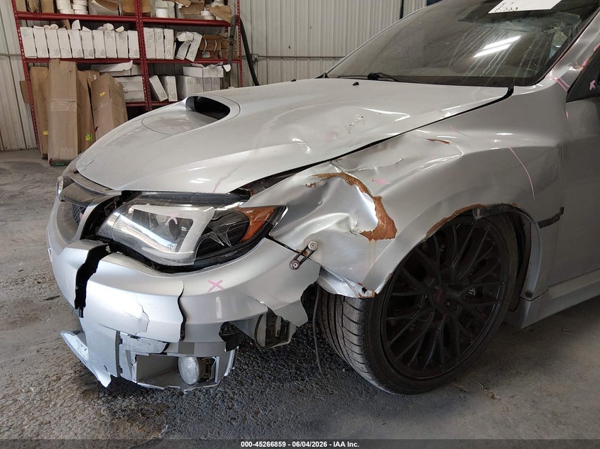 2013 Subaru Impreza wrx VIN JF1GR8H66DL803434 IAAI salvage auction — SIDE, Salvage Title, sold $3,900 on 2026-08-01 (photo 6)