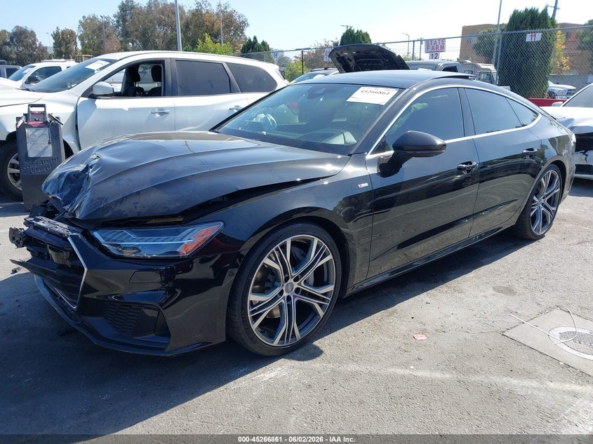 2019 Audi A7 VIN WAUV2AF20KN026745 IAAI salvage auction — FRONT END, Salvage Title, sold $9,975 on 2026-07-09 (photo 2)
