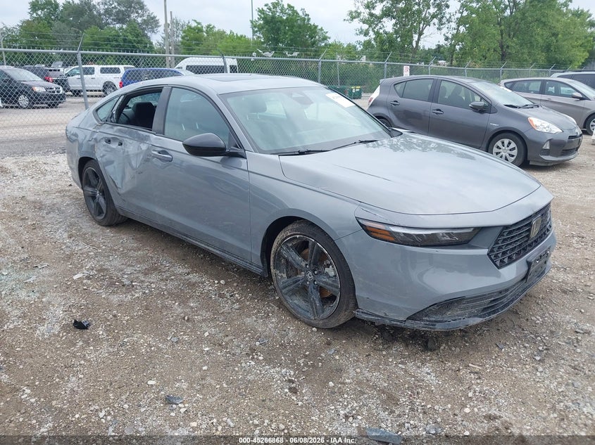 2025 Honda Accord VIN 1HGCY2F73SA071102 IAAI salvage auction — SIDE, Salvage Title, sold $7,100 on 2026-07-31 (photo 1)