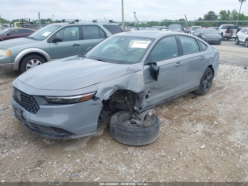 2025 Honda Accord VIN 1HGCY2F73SA071102 IAAI salvage auction — SIDE, Salvage Title, sold $7,100 on 2026-07-31 (photo 2)