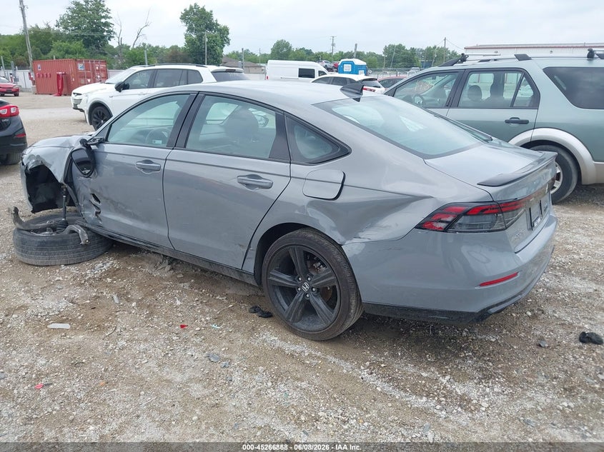 2025 Honda Accord VIN 1HGCY2F73SA071102 IAAI salvage auction — SIDE, Salvage Title, sold $7,100 on 2026-07-31 (photo 3)