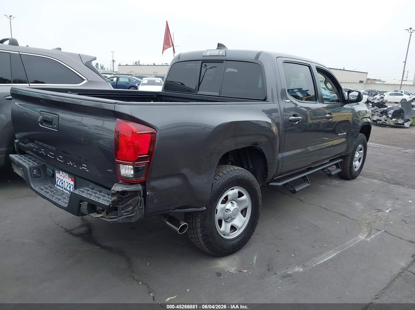2020 Toyota Tacoma VIN 5TFAX5GN9LX186535 IAAI salvage auction — REAR END, Salvage Title, sold $8,400 on 2026-07-18 (photo 4)