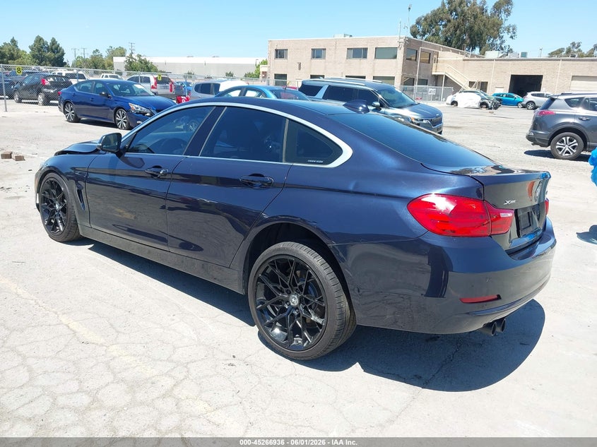 2017 BMW VIN WBA4F9C38HG813306 IAAI salvage auction — RIGHT FRONT, Salvage Title, sold $1,375 on 2026-07-13 (photo 3)
