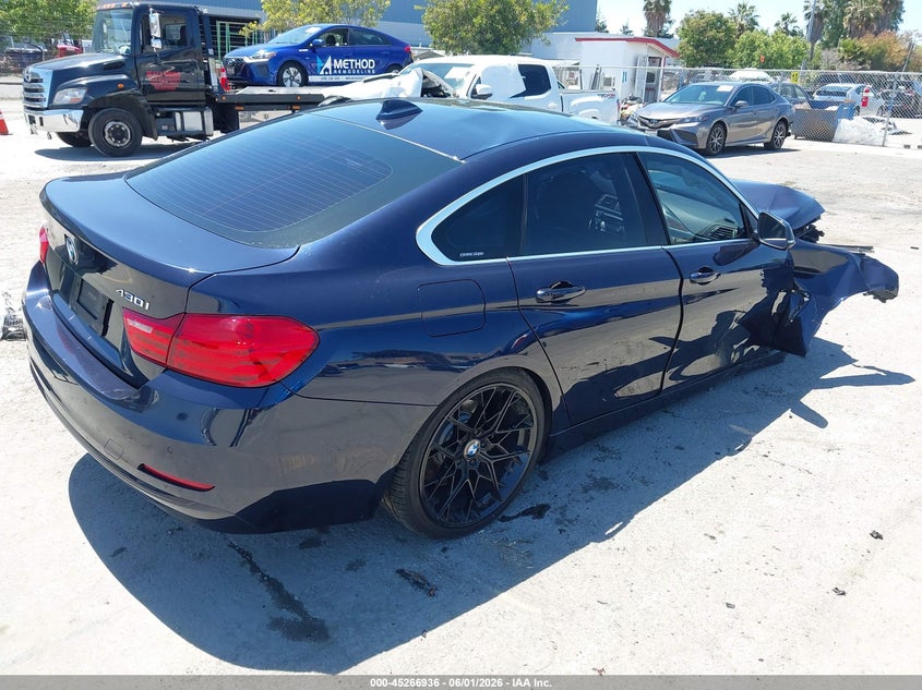 2017 BMW VIN WBA4F9C38HG813306 IAAI salvage auction — RIGHT FRONT, Salvage Title, sold $1,375 on 2026-07-13 (photo 4)