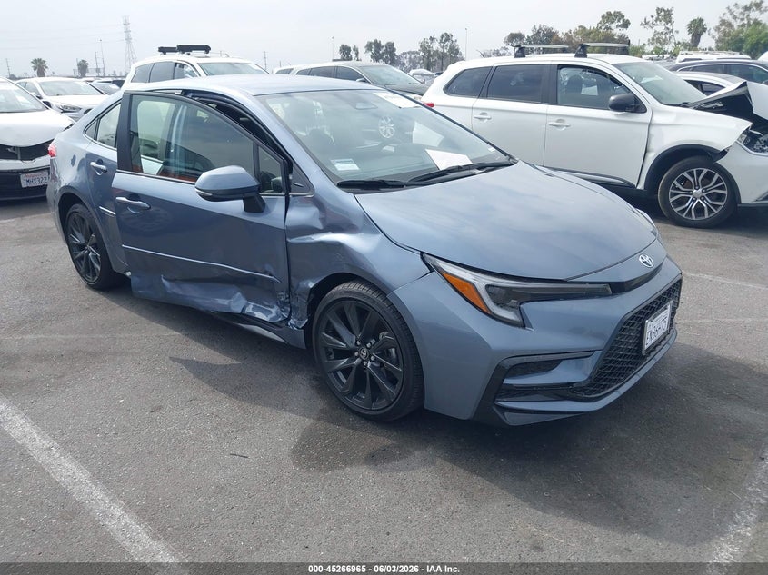 2026 Toyota Corolla VIN JTDBCMFE6T3141166 IAAI salvage auction — SIDE, Salvage (California), sold $11,700 on 2026-07-09 (photo 1)