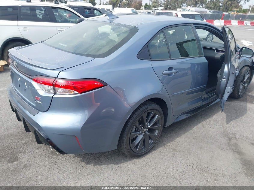 2026 Toyota Corolla VIN JTDBCMFE6T3141166 IAAI salvage auction — SIDE, Salvage (California), sold $11,700 on 2026-07-09 (photo 4)