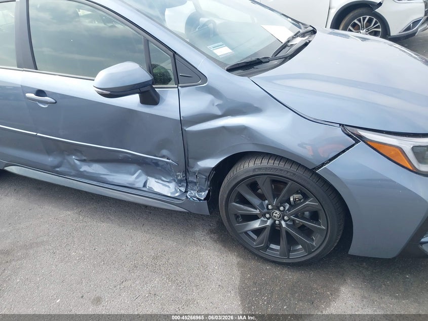 2026 Toyota Corolla VIN JTDBCMFE6T3141166 IAAI salvage auction — SIDE, Salvage (California), sold $11,700 on 2026-07-09 (photo 6)