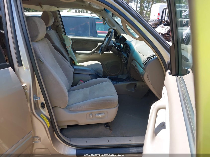 2007 Toyota Sequoia VIN 5TDBT44A67S292125 IAAI salvage auction — LEFT SIDE, Clear (Virginia), sold $1,750 on 2026-07-09 (photo 5)