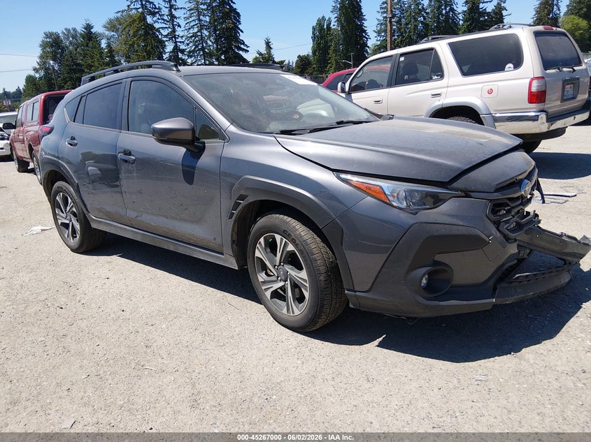 2024 Subaru Xv VIN JF2GUADC7R8309221 IAAI salvage auction — LEFT FRONT, Salvage Title, sold $7,100 on 2026-08-27 (photo 1)