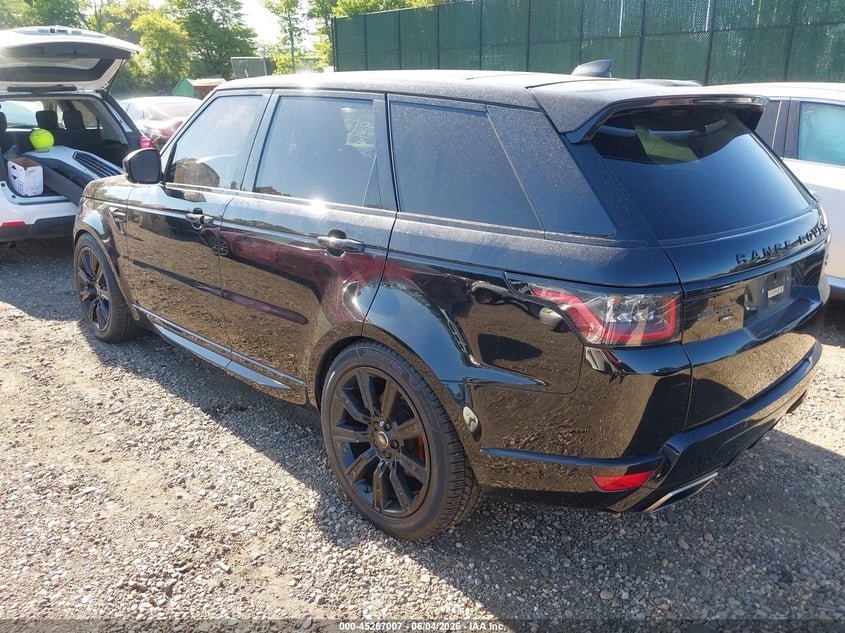 2020 Land rover Range rover sport VIN SALWS2RUXLA733332 IAAI salvage auction — FRONT END, Salvage Title, sold $20,150 on 2026-07-14 (photo 3)