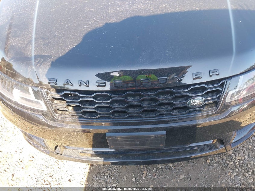2020 Land rover Range rover sport VIN SALWS2RUXLA733332 IAAI salvage auction — FRONT END, Salvage Title, sold $20,150 on 2026-07-14 (photo 6)