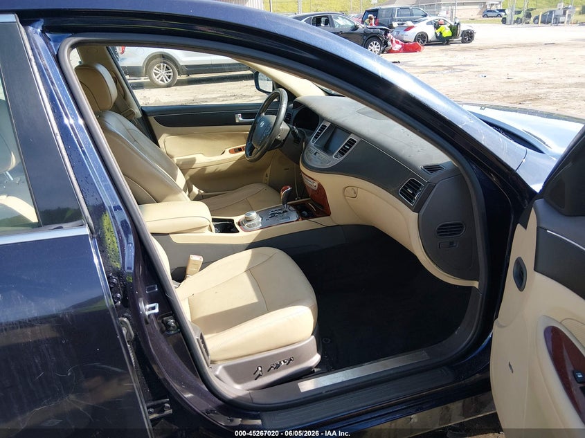 2012 Hyundai Genesis VIN KMHGC4DD6CU206782 IAAI salvage auction — FRONT END, Salvage (West Virginia), sold $425 on 2026-07-19 (photo 5)