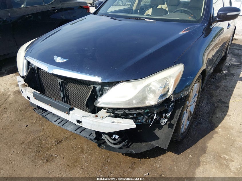 2012 Hyundai Genesis VIN KMHGC4DD6CU206782 IAAI salvage auction — FRONT END, Salvage (West Virginia), sold $425 on 2026-07-19 (photo 6)