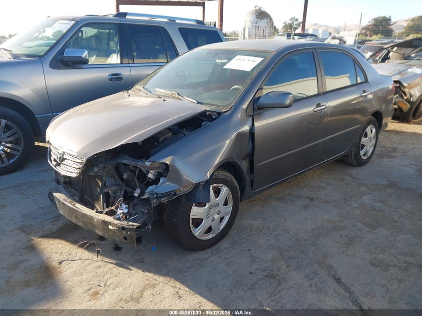 2007 Toyota Corolla VIN 1NXBR32E37Z813033 IAAI salvage auction — FRONT END, Salvage (California), sold $1,550 on 2026-07-09 (photo 2)