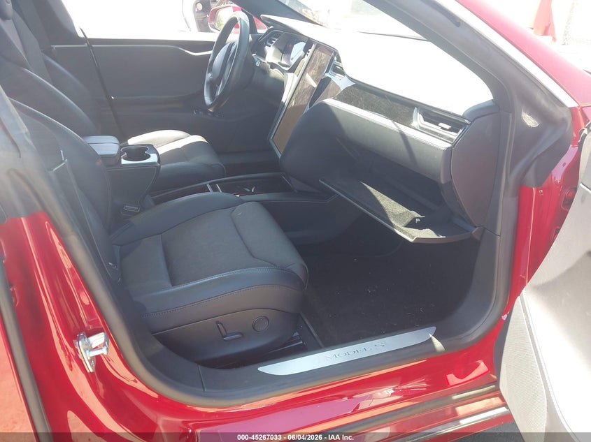 2018 Tesla Model s VIN 5YJSA1E24JF277386 IAAI salvage auction — LEFT FRONT, Salvage (California), sold $6,550 on 2026-07-15 (photo 5)