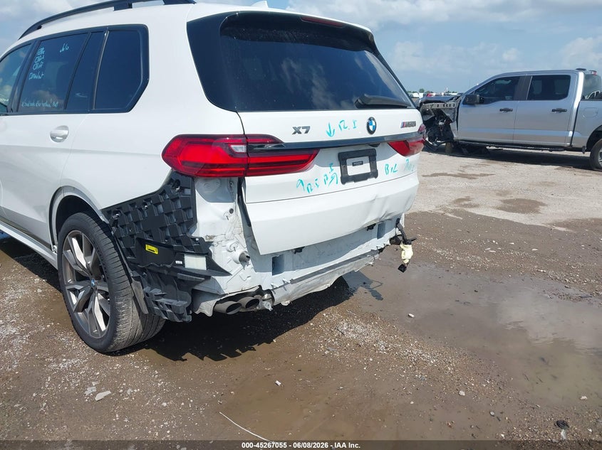 2021 BMW X7 VIN 5UXCX6C08M9F47561 IAAI salvage auction — REAR END, Salvage Title, sold $28,250 on 2026-07-22 (photo 6)