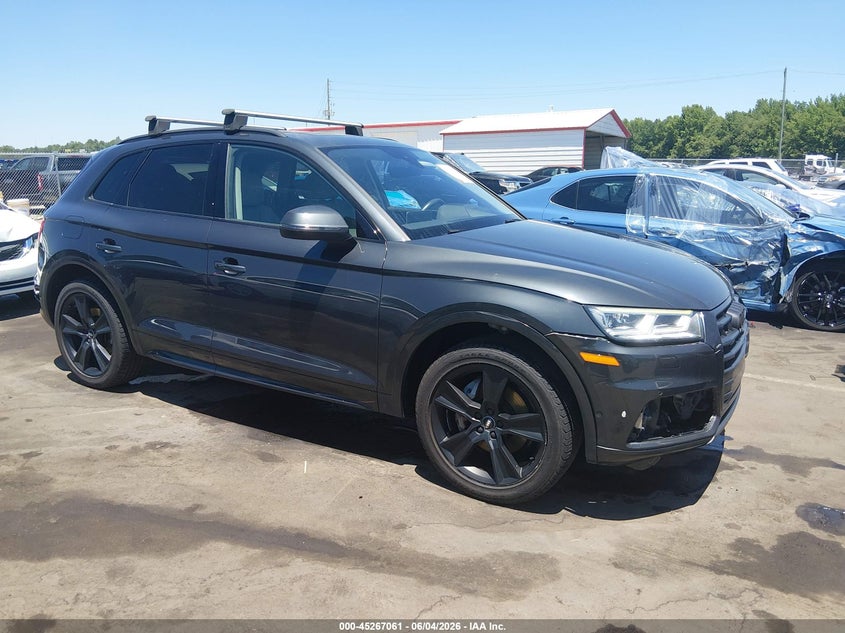 2019 Audi Q5 VIN WA1CNAFY7K2044631 IAAI salvage auction — FRONT END, Salvage Title, sold $5,500 on 2026-07-08 (photo 1)