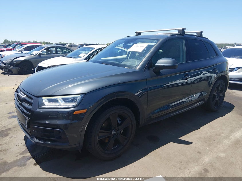 2019 Audi Q5 VIN WA1CNAFY7K2044631 IAAI salvage auction — FRONT END, Salvage Title, sold $5,500 on 2026-07-08 (photo 2)