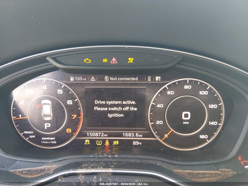 2019 Audi Q5 VIN WA1CNAFY7K2044631 IAAI salvage auction — FRONT END, Salvage Title, sold $5,500 on 2026-07-08 (photo 7)