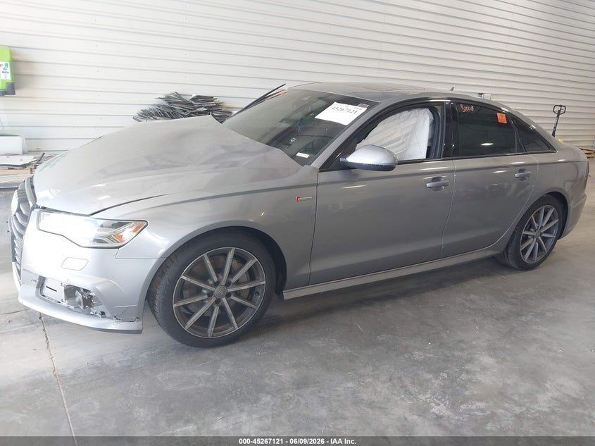 2016 Audi A6 VIN WAUFGAFC3GN165614 IAAI salvage auction — RIGHT FRONT, Salvage (Colorado), sold $25 on 2026-08-07 (photo 2)