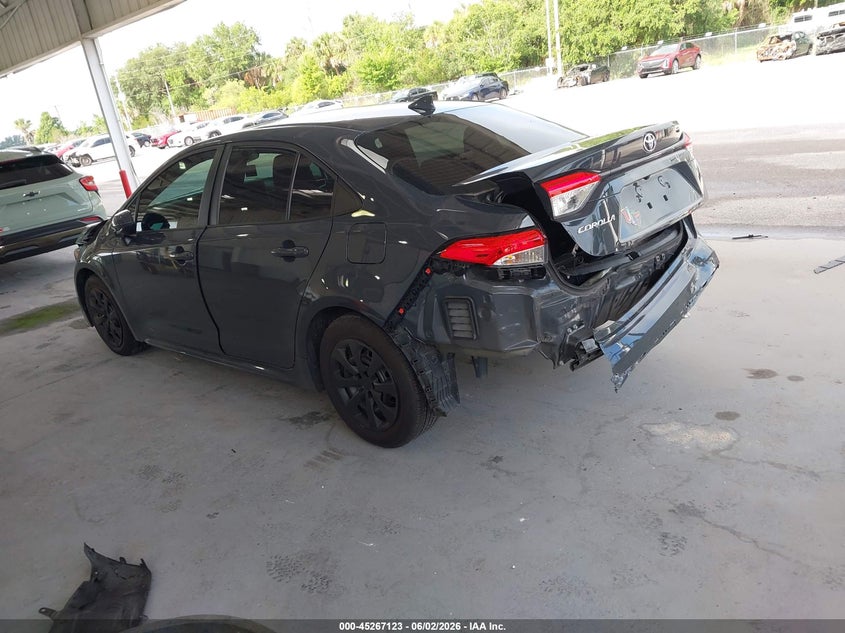 2024 Toyota Corolla VIN 5YFB4MDE0RP181890 IAAI salvage auction — FRONT & REAR, Salvage Title, sold $4,150 on 2026-07-08 (photo 3)