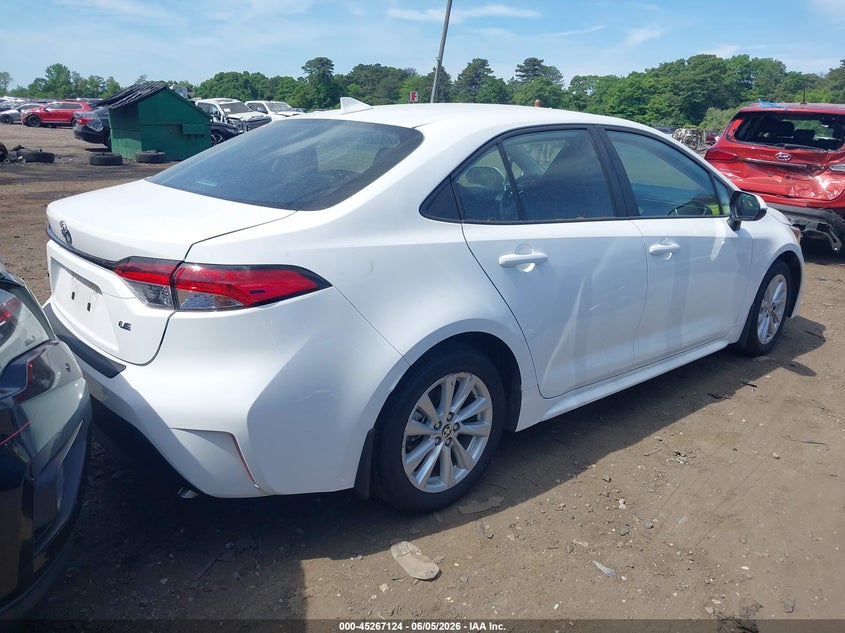 2026 Toyota Corolla VIN 5YFB4MDE3TP379130 IAAI salvage auction — WATER/FLOOD, Mv-907A (New York), sold $1,550 on 2026-07-28 (photo 4)