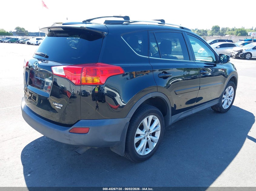 2015 Toyota Rav 4 VIN 2T3DFREV0FW362522 IAAI salvage auction — LEFT SIDE, Salvage (Oregon), sold $6,300 on 2026-07-09 (photo 4)