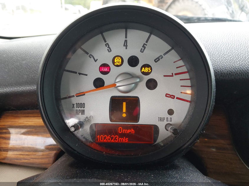 2012 Mini Cooper VIN WMWSU3C58CT368206 IAAI salvage auction — NORMAL WEAR, Clear (Florida), sold $475 on 2026-07-07 (photo 7)