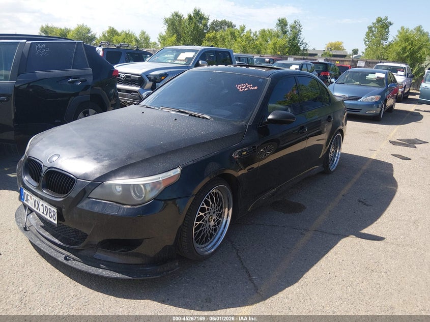 2006 BMW M5 VIN WBSNB93536B583410 IAAI salvage auction — NORMAL WEAR, Clear (Colorado), sold $5,150 on 2026-07-14 (photo 2)