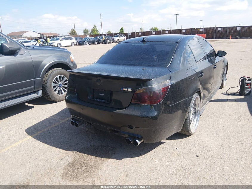 2006 BMW M5 VIN WBSNB93536B583410 IAAI salvage auction — NORMAL WEAR, Clear (Colorado), sold $5,150 on 2026-07-14 (photo 4)