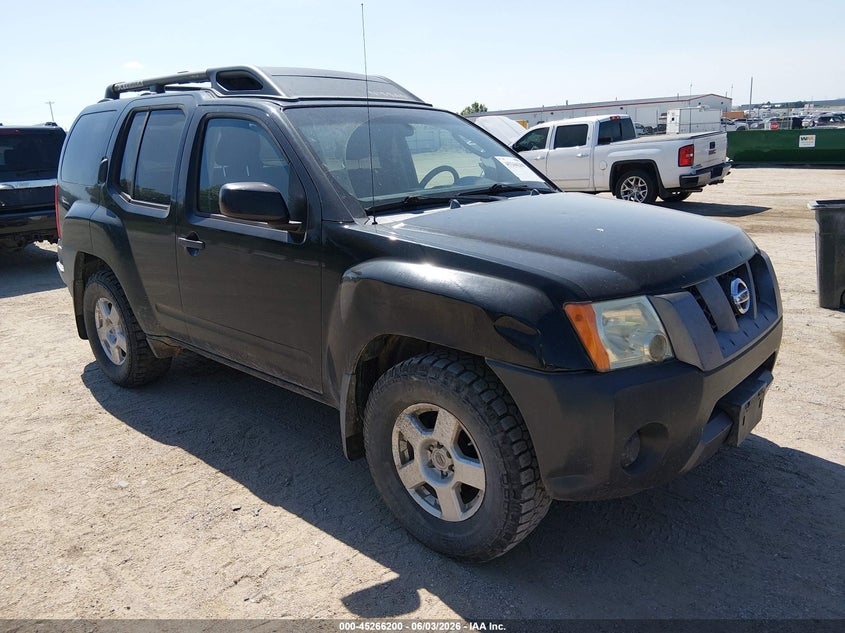 2007 Nissan Xterra VIN 5N1AN08U47C526083 IAAI salvage auction — HAIL, Salvage (Nebraska), sold $925 on 2026-07-09 (photo 1)