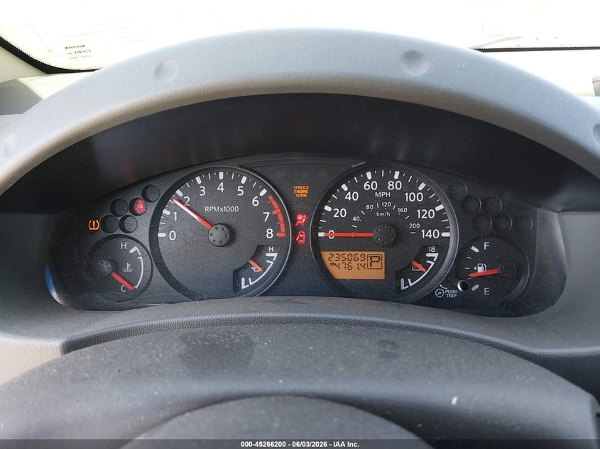 2007 Nissan Xterra VIN 5N1AN08U47C526083 IAAI salvage auction — HAIL, Salvage (Nebraska), sold $925 on 2026-07-09 (photo 7)