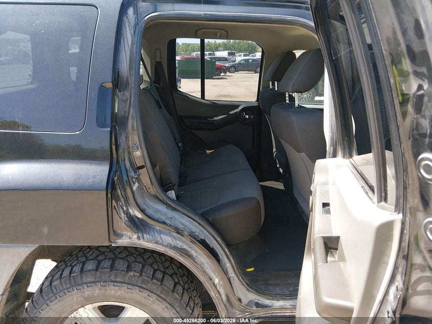 2007 Nissan Xterra VIN 5N1AN08U47C526083 IAAI salvage auction — HAIL, Salvage (Nebraska), sold $925 on 2026-07-09 (photo 8)