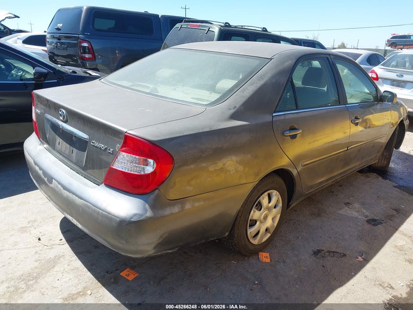 2003 Toyota Camry VIN 4T1BE32K73U661754 IAAI salvage auction — NORMAL WEAR, Clear - Dealer Only (California), sold $475 on 2026-07-09 (photo 4)