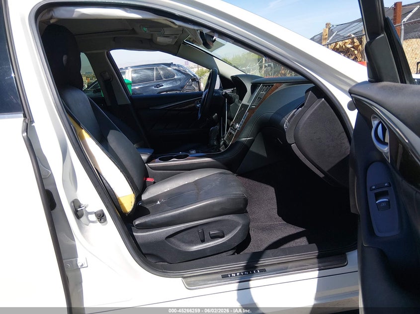 2019 Infiniti Q50 VIN JN1EV7AP9KM513080 IAAI salvage auction — LEFT & RIGHT, Salvage Title, sold $4,500 on 2026-07-17 (photo 5)