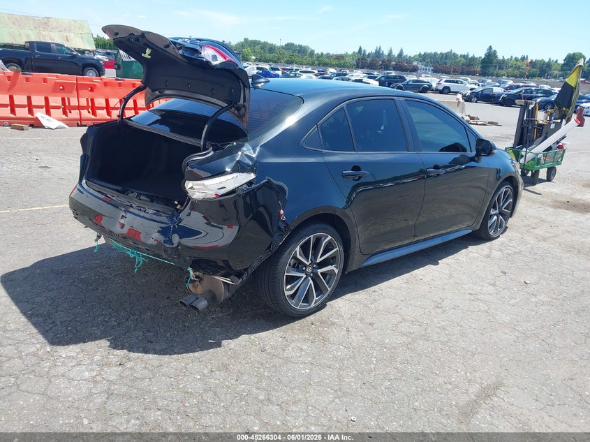 2021 Toyota Corolla VIN JTDS4MCE4MJ077854 IAAI salvage auction — REAR END, Salvage (Oregon), sold $7,750 on 2026-07-09 (photo 4)