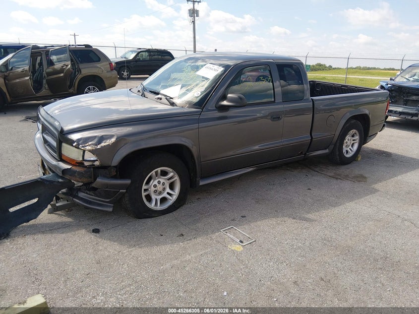 2004 Dodge Dakota VIN 1D7GL32K44S553742 IAAI salvage auction — FRONT END, Salvage (Missouri), sold $800 on 2026-07-09 (photo 2)