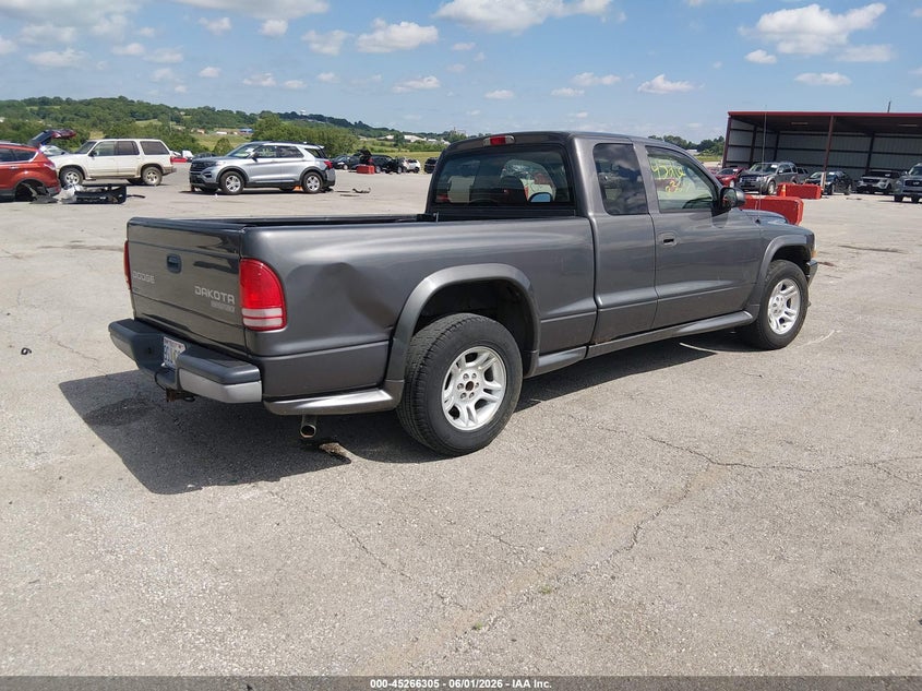 2004 Dodge Dakota VIN 1D7GL32K44S553742 IAAI salvage auction — FRONT END, Salvage (Missouri), sold $800 on 2026-07-09 (photo 4)