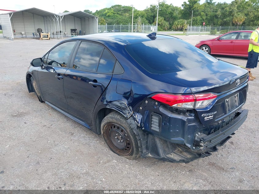 2022 Toyota Corolla VIN 5YFEPMAE8NP379197 IAAI salvage auction — REAR END, Salvage Title, sold $3,850 on 2026-07-30 (photo 3)