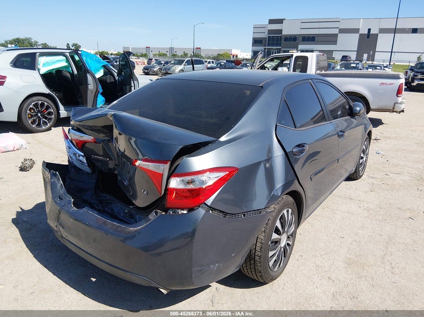 2015 Toyota Corolla VIN 5YFBURHE4FP240992 IAAI salvage auction — REAR END, Salvage Title, sold $2,550 on 2026-07-14 (photo 4)