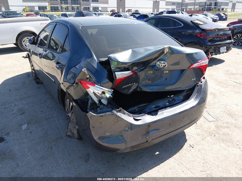 2015 Toyota Corolla VIN 5YFBURHE4FP240992 IAAI salvage auction — REAR END, Salvage Title, sold $2,550 on 2026-07-14 (photo 6)