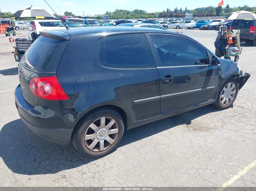 2009 Volkswagen Rabbit VIN WVWBB71K99W136486 IAAI salvage auction — FRONT END, Salvage (Oregon), sold $400 on 2026-07-16 (photo 4)