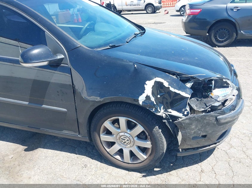 2009 Volkswagen Rabbit VIN WVWBB71K99W136486 IAAI salvage auction — FRONT END, Salvage (Oregon), sold $400 on 2026-07-16 (photo 6)