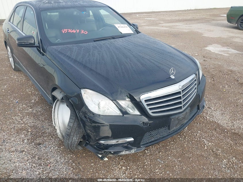 2013 Mercedes-benz E-klasse VIN WDDHF5KB4DA719562 IAAI salvage auction — RIGHT FRONT, Salvage Title, sold $1,600 on 2026-07-15 (photo 6)