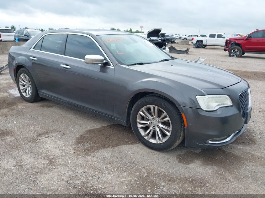 2016 Chrysler 300c VIN 2C3CCAEG0GH207515 IAAI salvage auction — HAIL, Salvage Title, sold $1,600 on 2026-07-22 (photo 1)