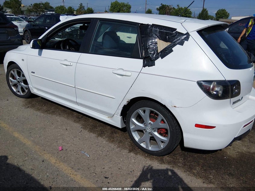 2007 Mazda 3 VIN JM1BK343171643664 IAAI salvage auction — RIGHT REAR, Bill Of Sale (Colorado), sold $25 on 2026-07-28 (photo 3)