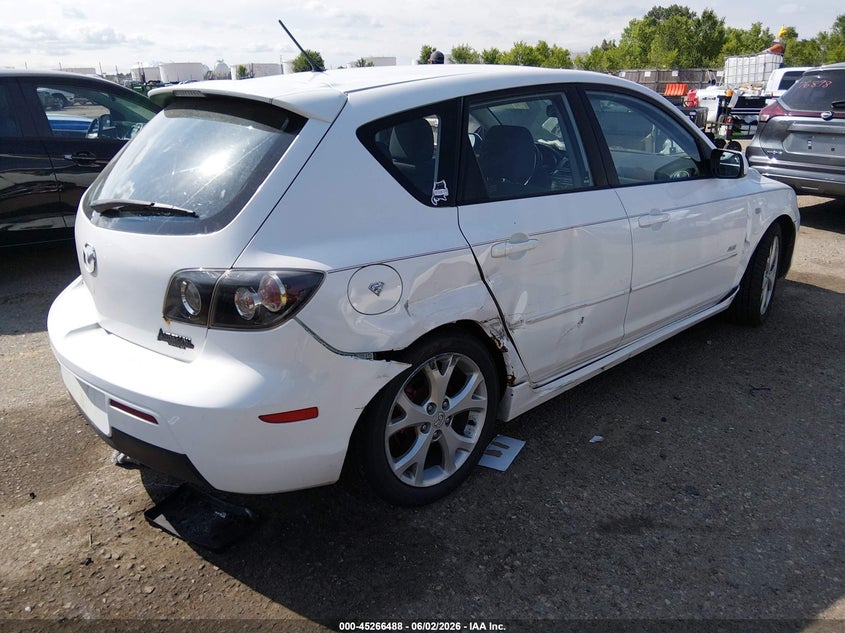2007 Mazda 3 VIN JM1BK343171643664 IAAI salvage auction — RIGHT REAR, Bill Of Sale (Colorado), sold $25 on 2026-07-28 (photo 4)