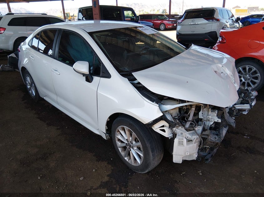 2021 Toyota Corolla VIN 5YFVPMAE4MP169842 IAAI salvage auction — FRONT END, Salvage Title, sold $2,500 on 2026-07-20 (photo 1)